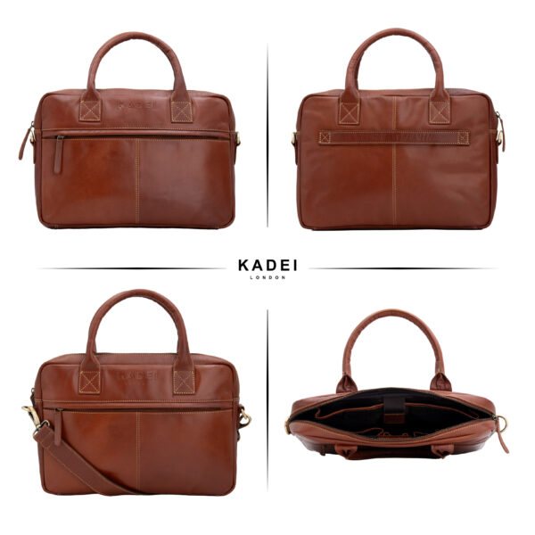 Laptop Bag -Chicago(British Brown) - Image 8
