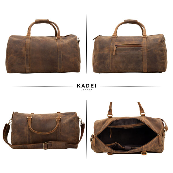 Men Duffle Bag-Toronto(TF Brown) - Image 8