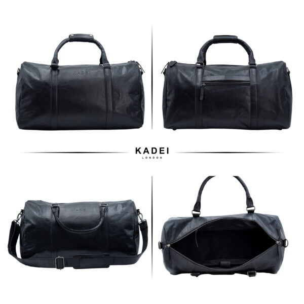 Men Duffle Bag-Toronto( Black) - Image 8