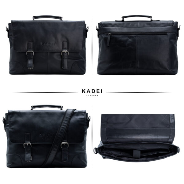 Flap Laptop Bag-New York(Black) - Image 8
