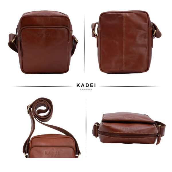 Men's Side Bag-Birmingham ( British Brown) - Image 8
