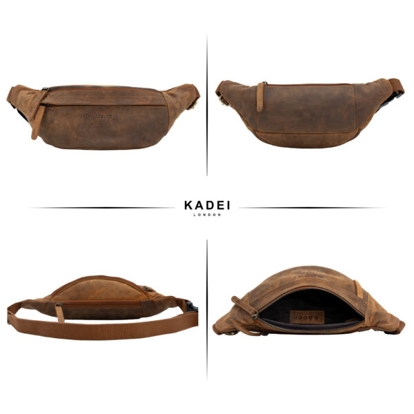 Fanny Pack/ Bum Bag-Glasgow(TF Brown) - Image 8