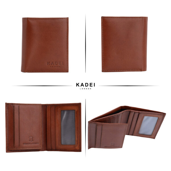 Men's Card Holder-Rome(British Brown) - Image 8