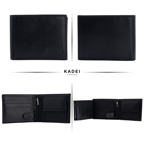 Men's Wallet-Budapest(Black) - Image 8