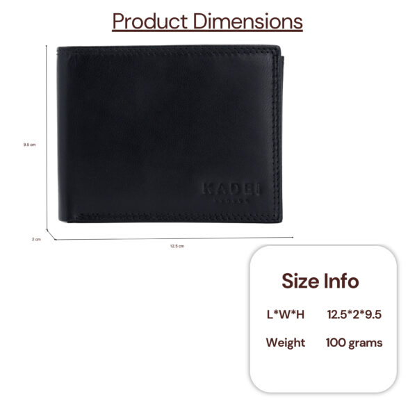 Men's Wallet-Budapest(Black) - Image 7