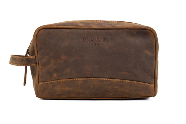 Men's Toiletry Bag-Rotterdam( TF Brown)