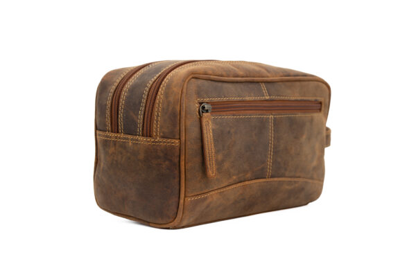 Men's Toiletry Bag-Rotterdam( TF Brown) - Image 4