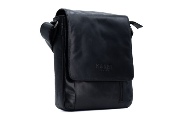 Men's Side Bag-Warsaw (Black) - Image 3