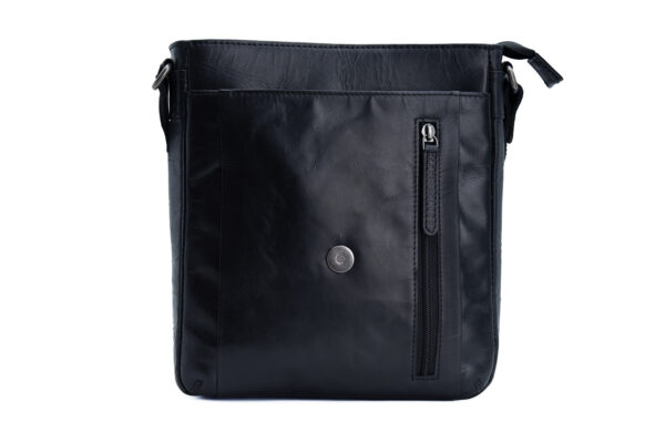 Men's Side Bag-Warsaw (Black) - Image 2