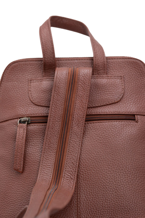 Small Back Pack-Amsterdam( British Brown) - Image 4