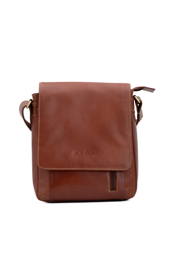 Men's Side Bag-Warsaw (British Brown)