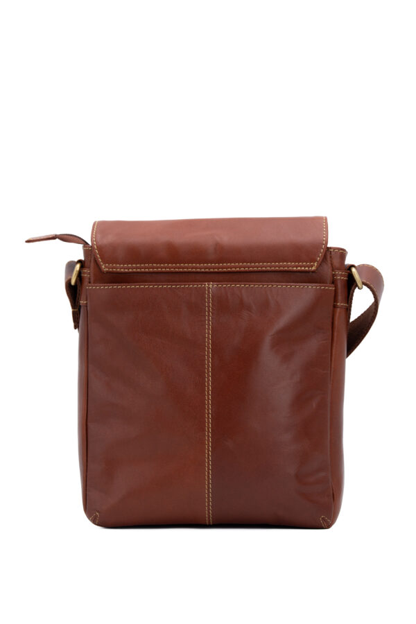 Men's Side Bag-Warsaw (British Brown) - Image 2