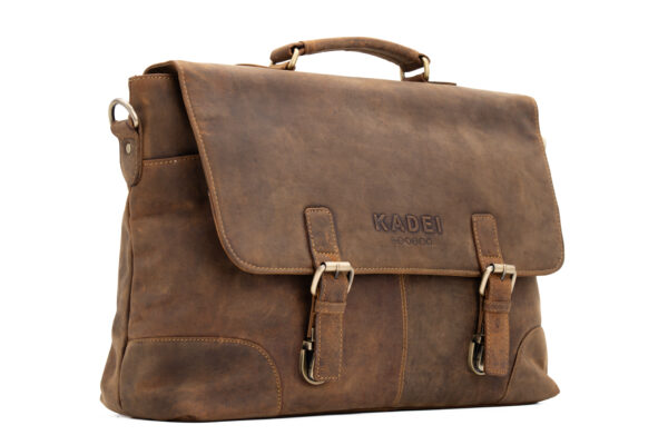 Flap Laptop Bag-New York(TF Brown) - Image 3