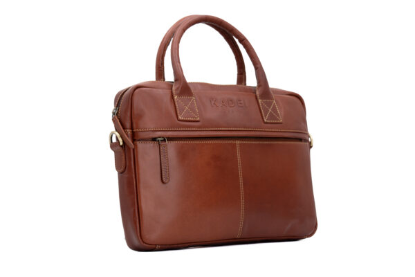 Laptop Bag -Chicago(British Brown) - Image 3