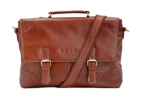 Flap Laptop Bag-New York(British Brown) - Image 3