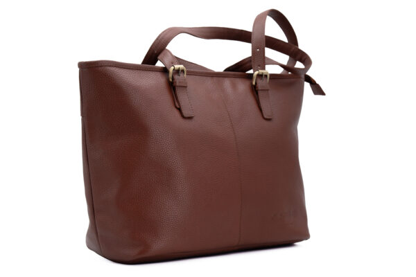 Women's Tote Bag-Paris( British Brown) - Image 2