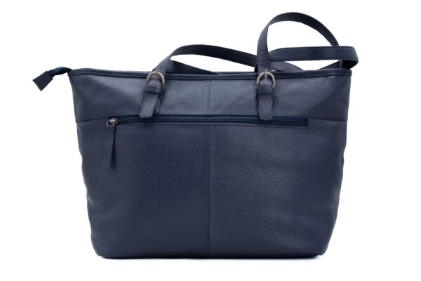 Women's Tote Bag-Paris(Navy) - Image 3
