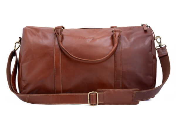 Men Duffle Bag-Toronto (British Brown) - Image 4