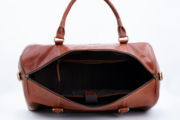 Men Duffle Bag-Toronto (British Brown) - Image 5
