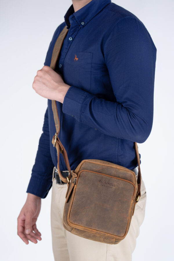 Men's Side Bag-Birmingham ( TF Brown) - Image 7