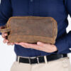 Men's Toiletry Bag-Rotterdam( TF Brown) - Image 6