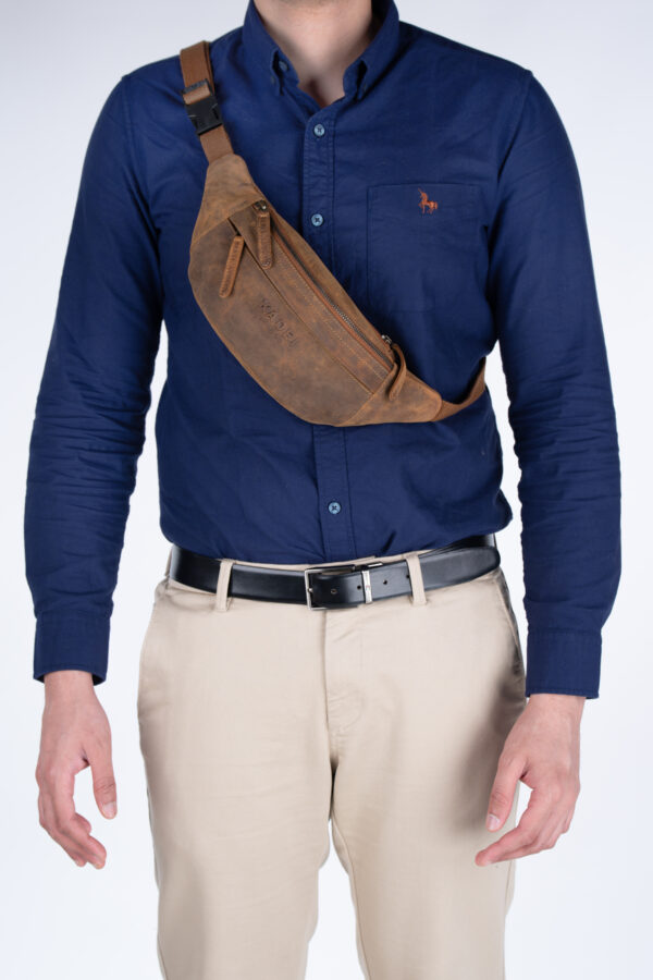 Fanny Pack/ Bum Bag-Glasgow(TF Brown) - Image 6