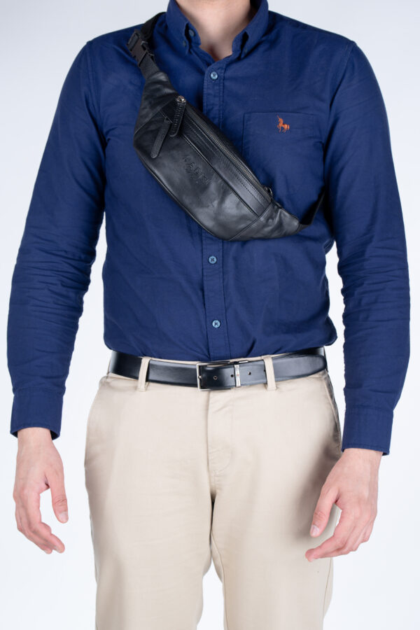 Fanny Pack/ Bum Bag-Glasgow( Black) - Image 6