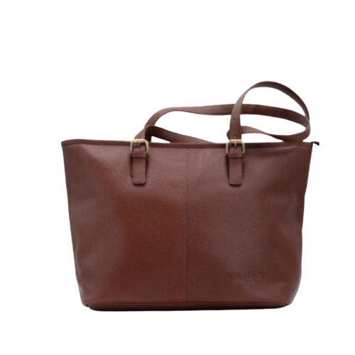 Women's Tote Bag-Paris( British Brown)